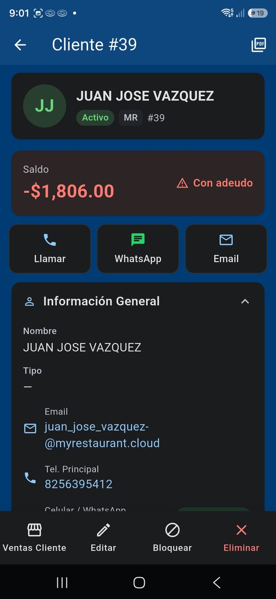 MySoftware Admin: Ficha de cliente