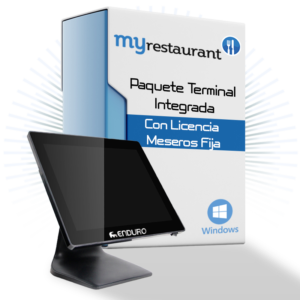 Terminal Integrada con Licencia Meseros Fija