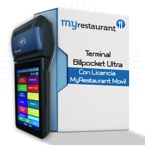 Billpocket Ultra con Licencia MyRestaurant Movil