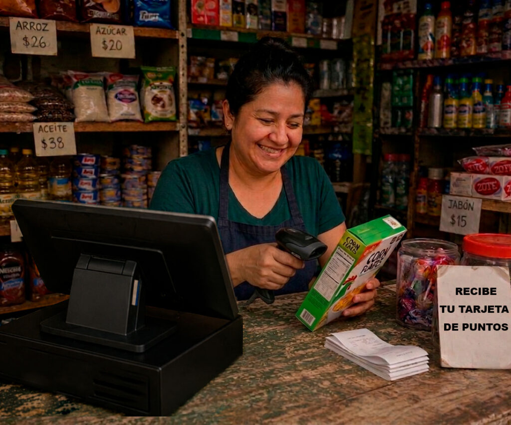 Punto de venta para tienda de abarrotes